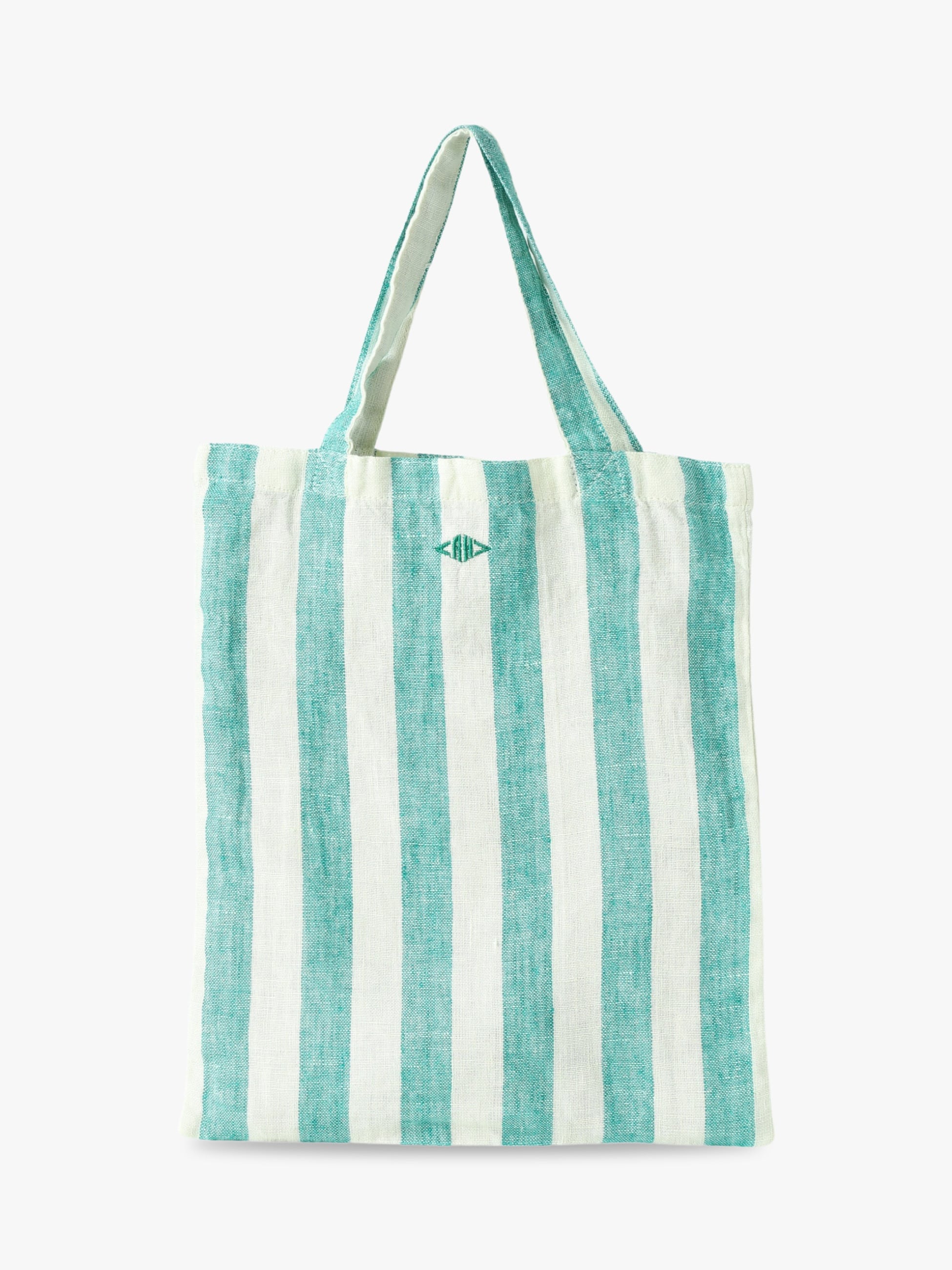 Washed Linen Striped Mini Shopper Bag｜Ron Herman(ロンハーマン 