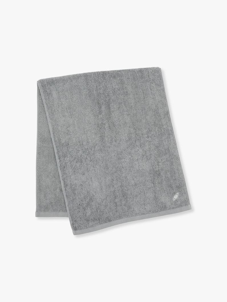 Organic Cotton Solid Mini Bath Towel 詳細画像 gray