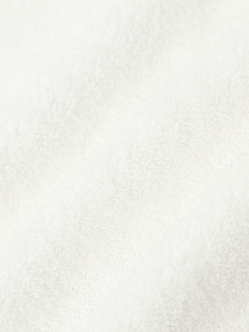 Organic Cotton Solid Face Towel 詳細画像 gray 2