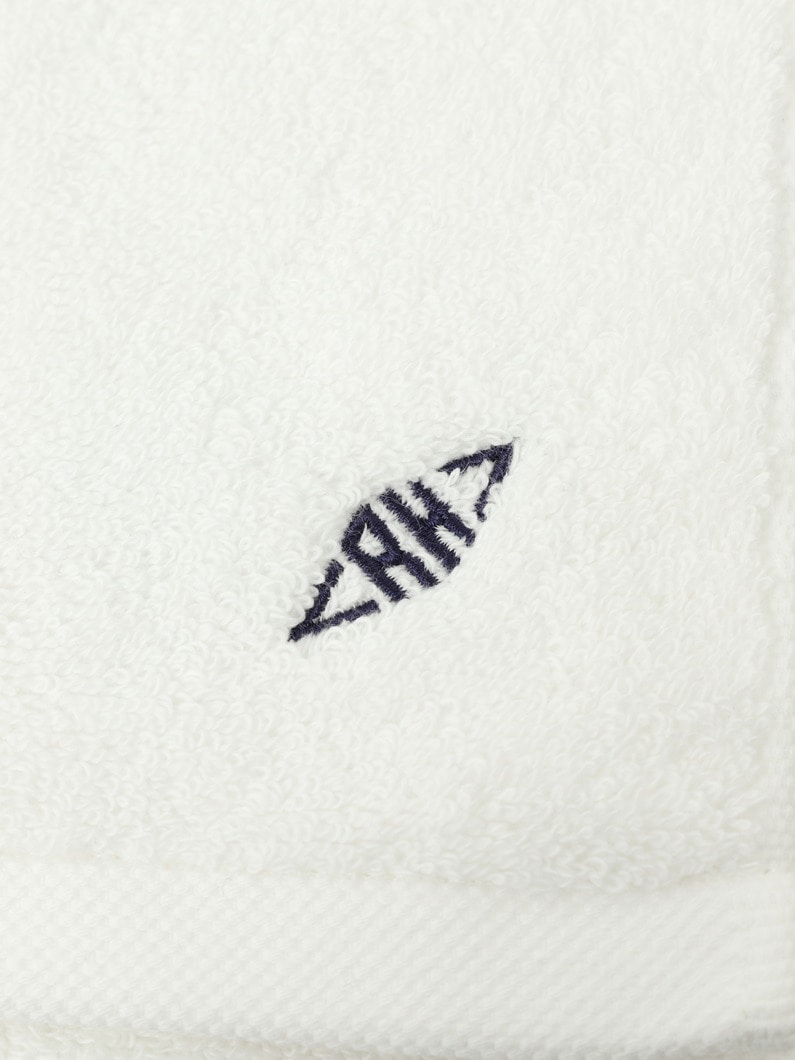 Organic Cotton Solid Face Towel 詳細画像 white 3