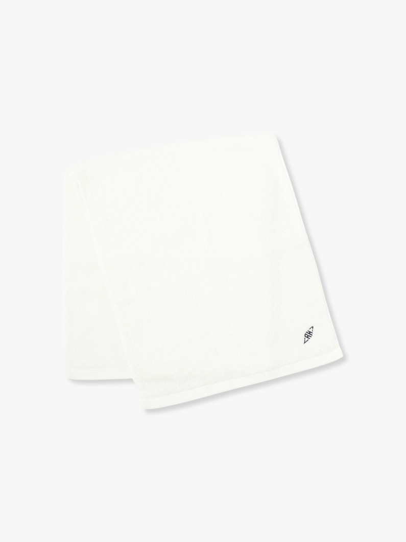 Organic Cotton Solid Face Towel 詳細画像 white 1