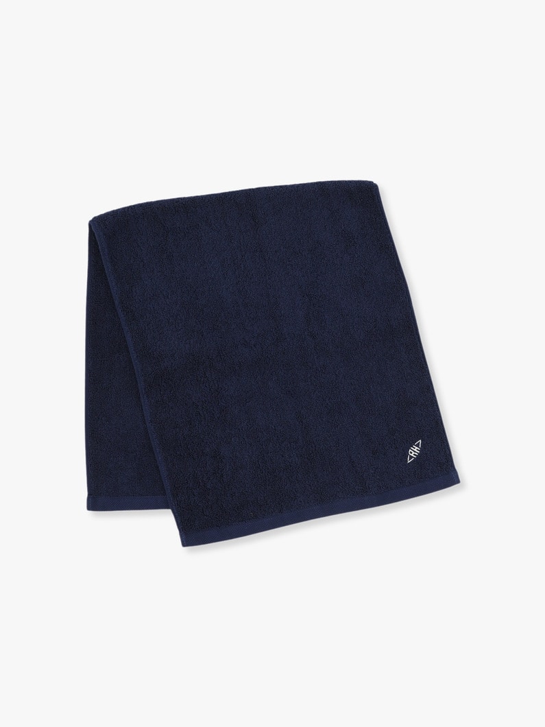 Organic Cotton Solid Face Towel 詳細画像 navy