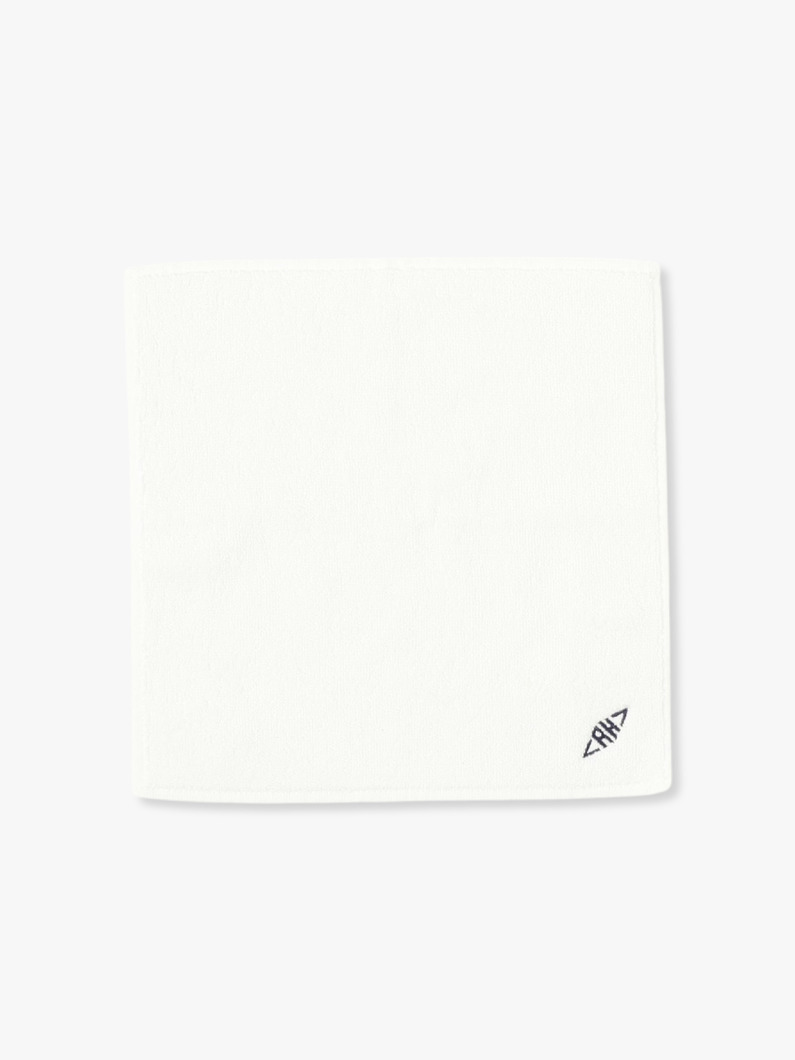 Organic Cotton Solid Towel Handkerchief 詳細画像 white