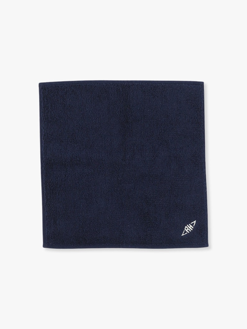 Organic Cotton Solid Towel Handkerchief 詳細画像 navy