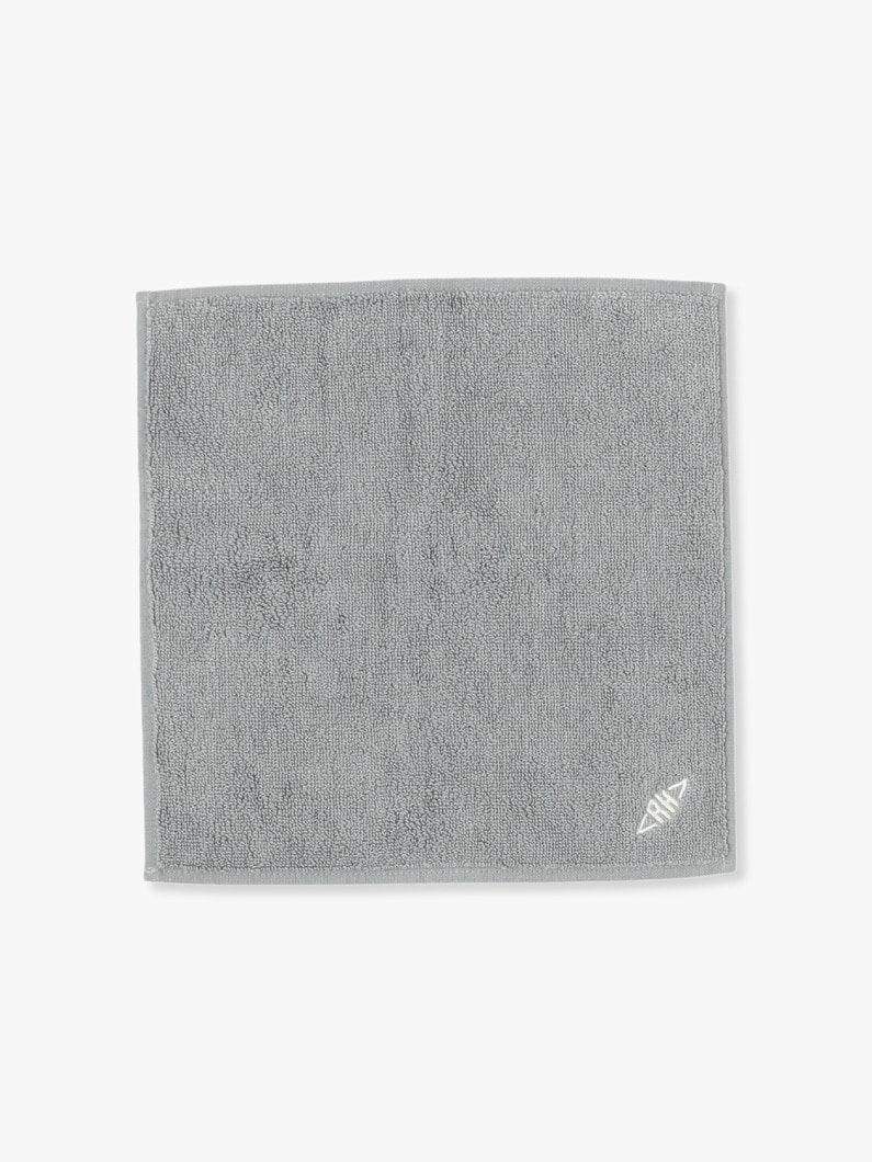 Organic Cotton Solid Towel Handkerchief 詳細画像 gray