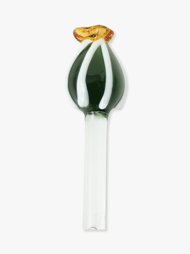 Glass Muddlers Set of 2（Green＆Amber Flower Cactus） 詳細画像 other 1