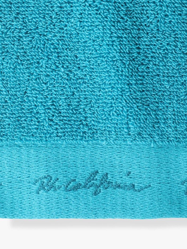 Bamboo Cotton Face Towel 詳細画像 turquoise 3