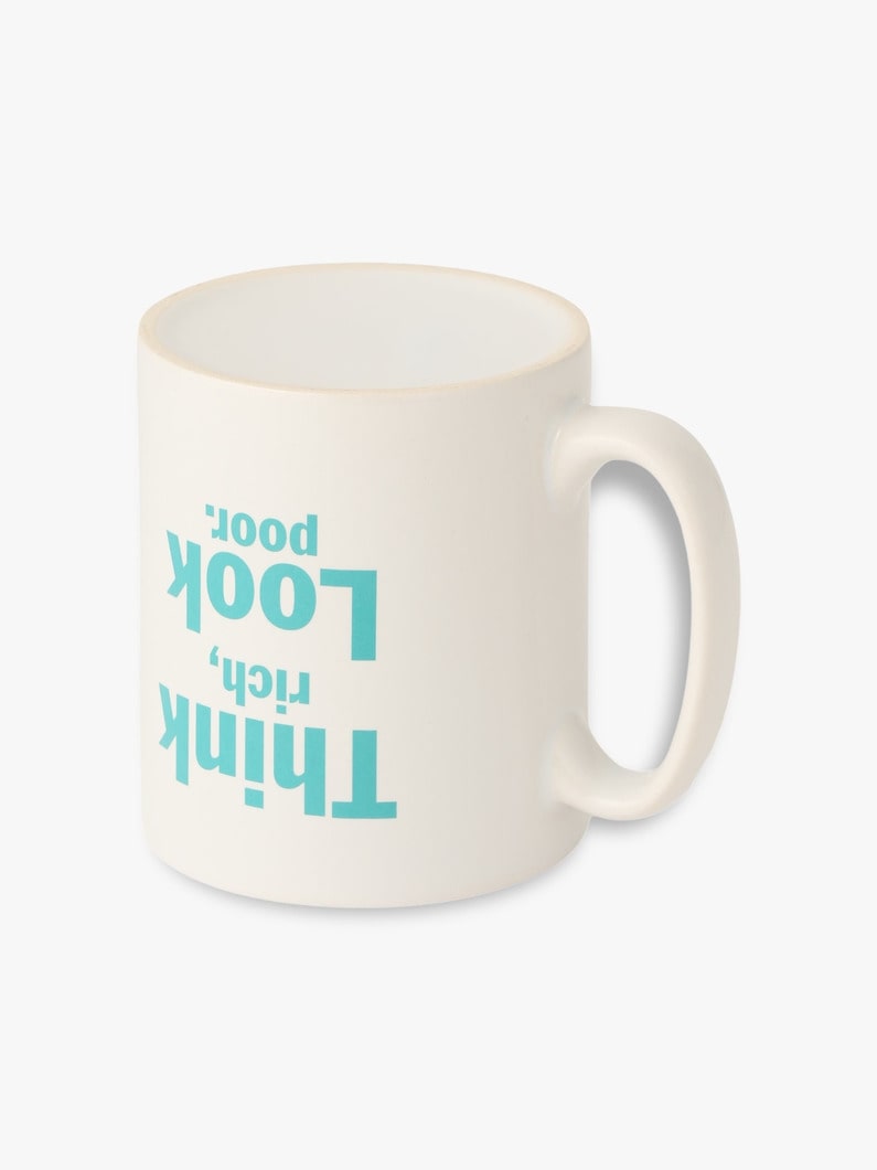 Think Rich Look Poor Mug 詳細画像 turquoise 2