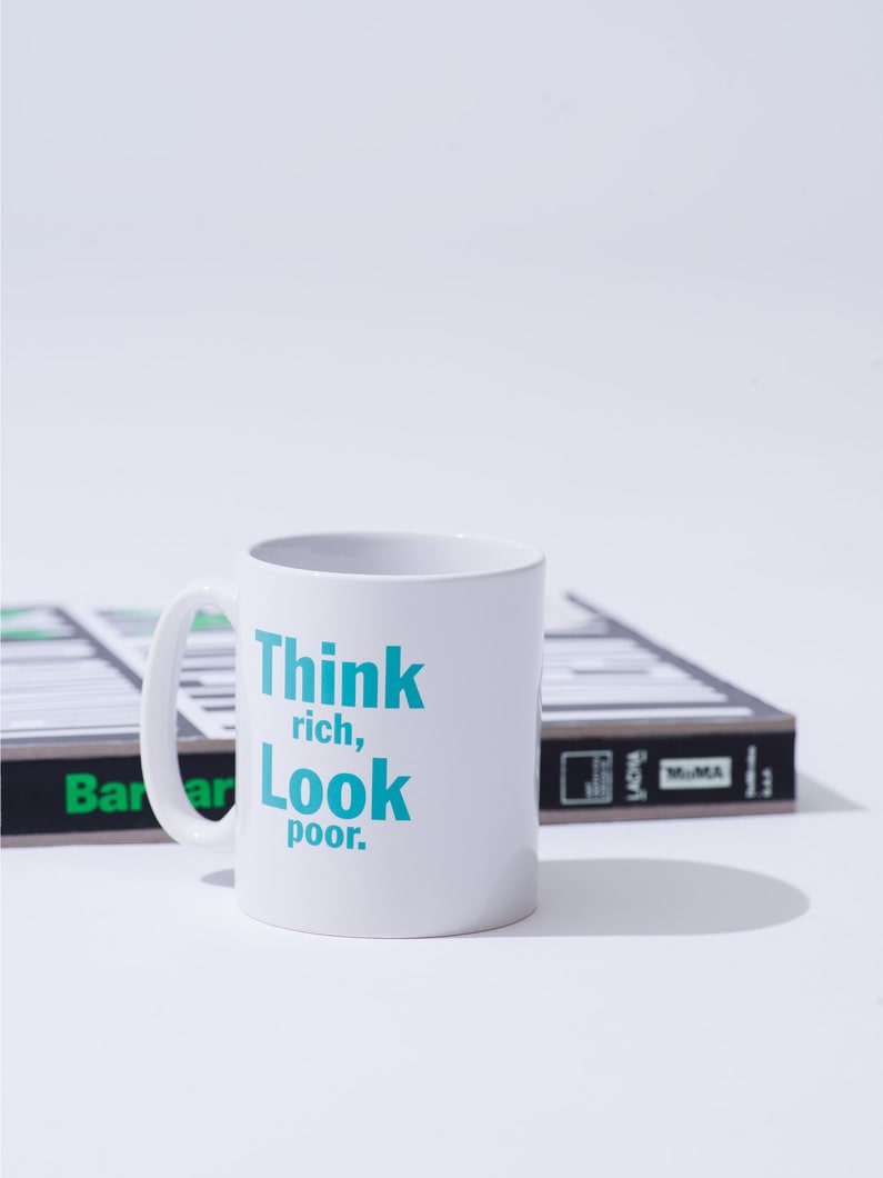 Think Rich Look Poor Mug 詳細画像 turquoise 1