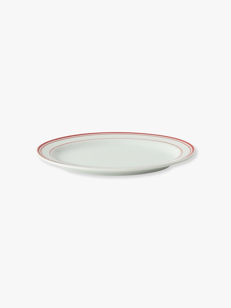 3 Line Oval Plate（S） 詳細画像 red 1