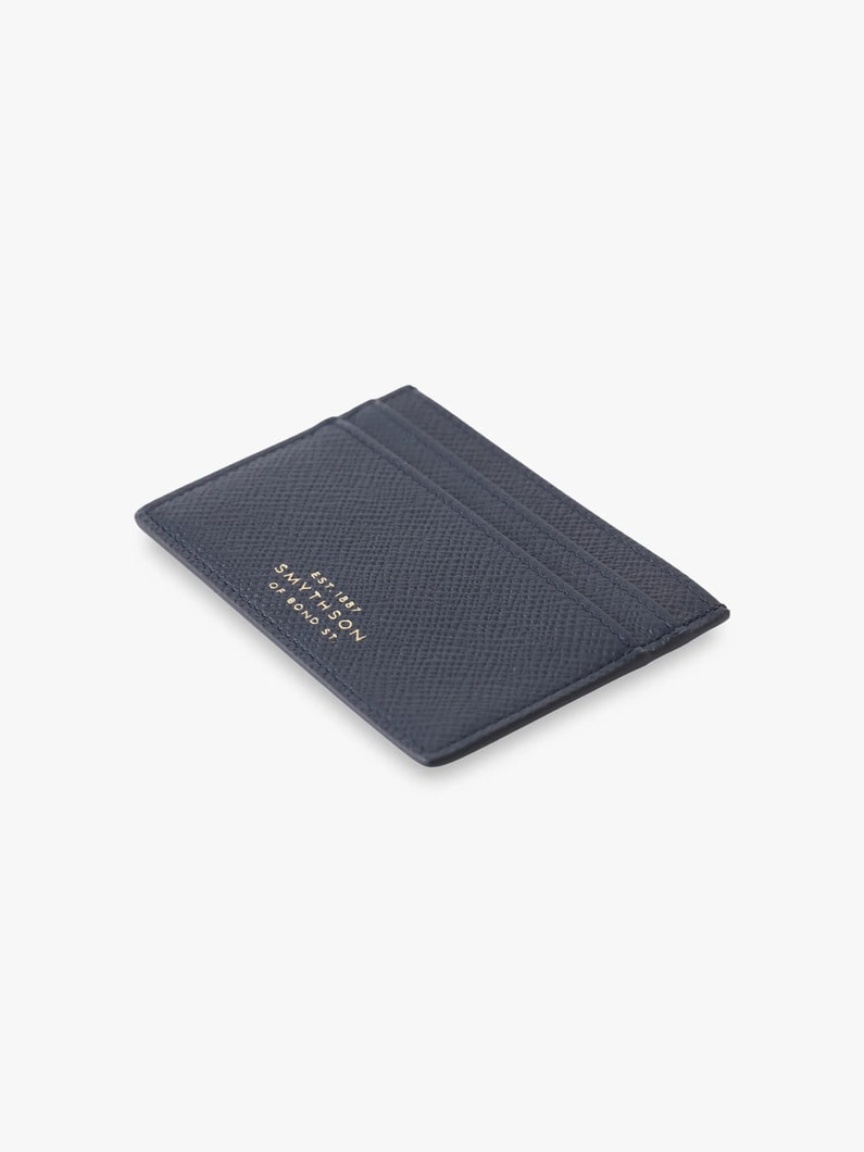 パナマ フラット カードホルダー 詳細画像 navy 2
