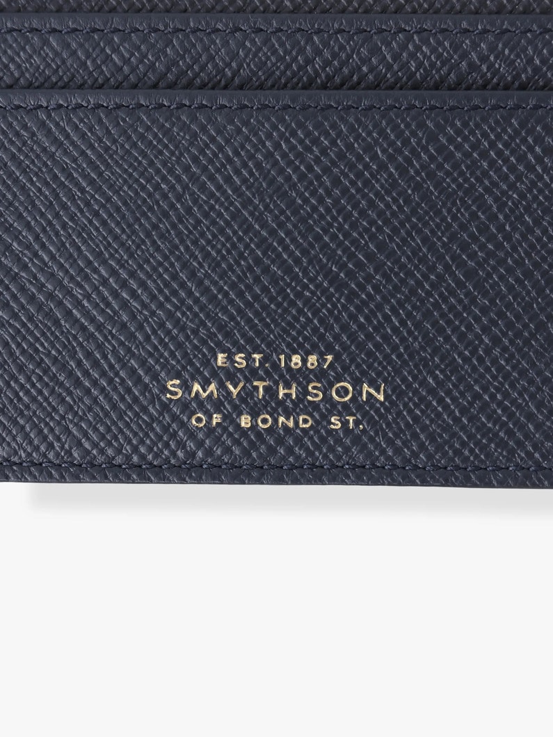 パナマ フラット カードホルダー 詳細画像 navy 4