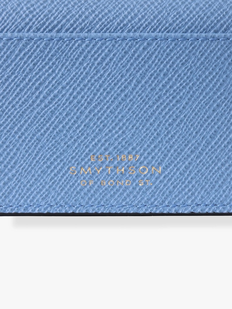 パナマ フォールディッド カードケース ウィズ スナップクロージャー 詳細画像 sax 4