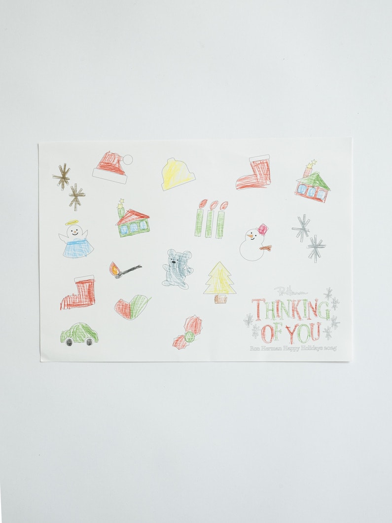 カラーリング ピクチャー (Thinking Of You/クリスマスキャラクター) 詳細画像 other 1