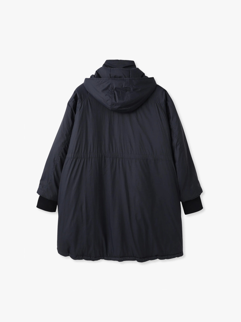 パディング フーディー コート 詳細画像 black 1