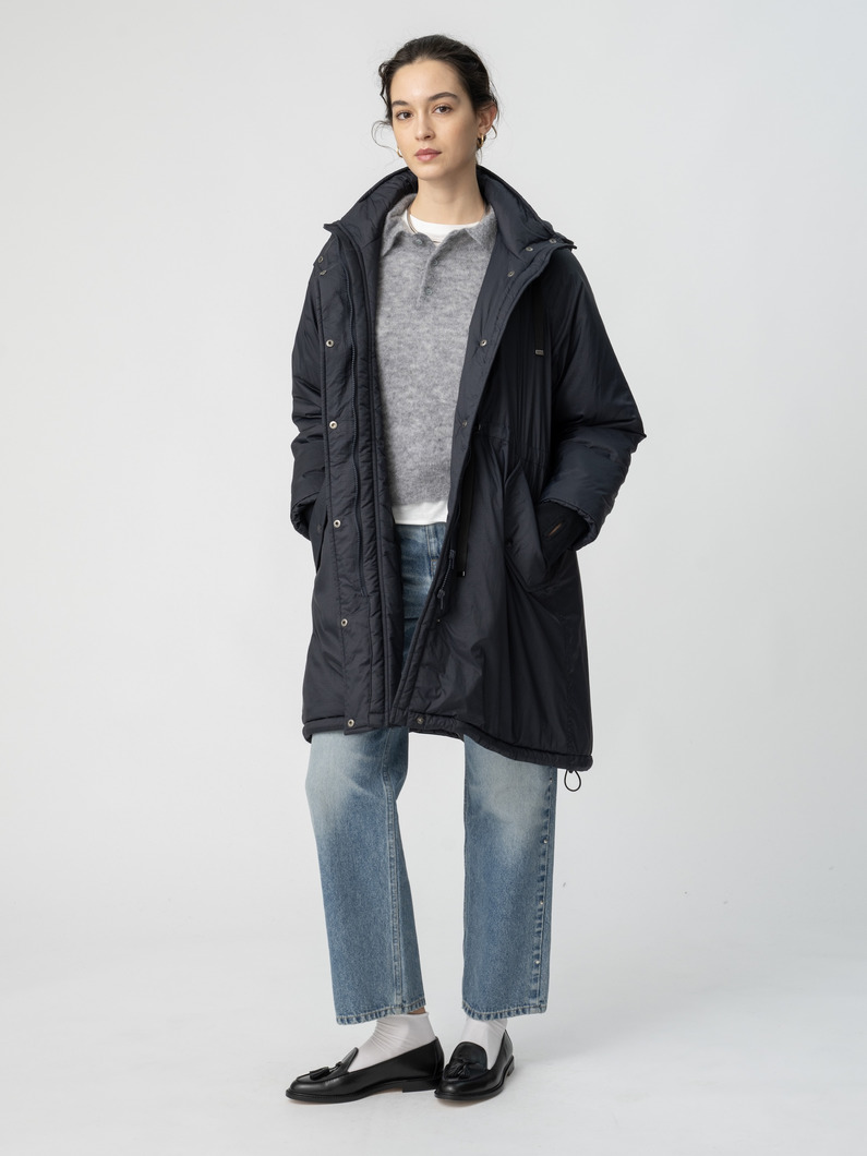 パディング フーディー コート 詳細画像 black 1