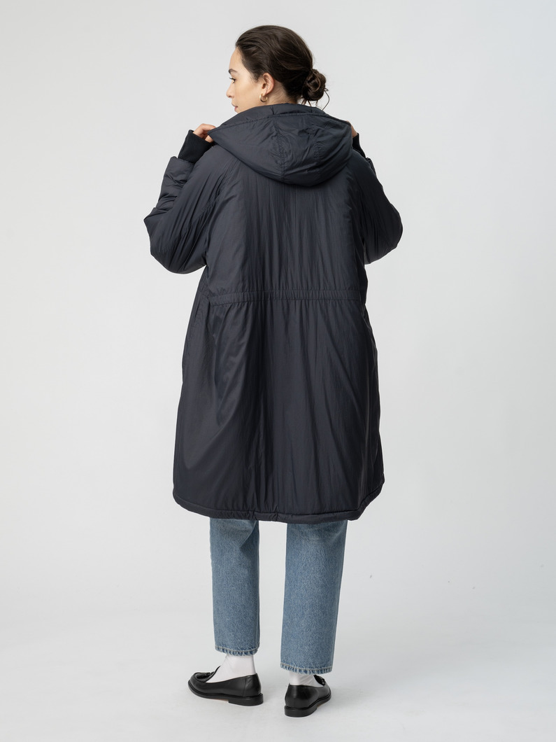 パディング フーディー コート 詳細画像 black 3