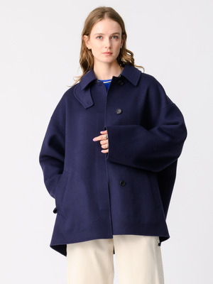 【Ron Herman】ロンハーマン スプリングトレンチコート ネイビー × M Ron Herman】ロンハーマン スプリングトレンチコート ネイビー × M