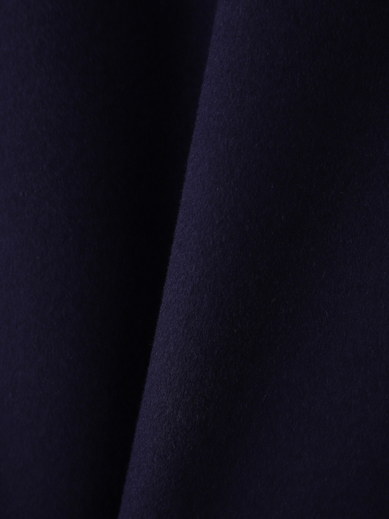 【美品】ebure ロンハーマン別注　リュクスビーバーショートコート　ネイビー リュクスシャルムビーバー ショートコート｜ebure(エブール)｜Ron Herman