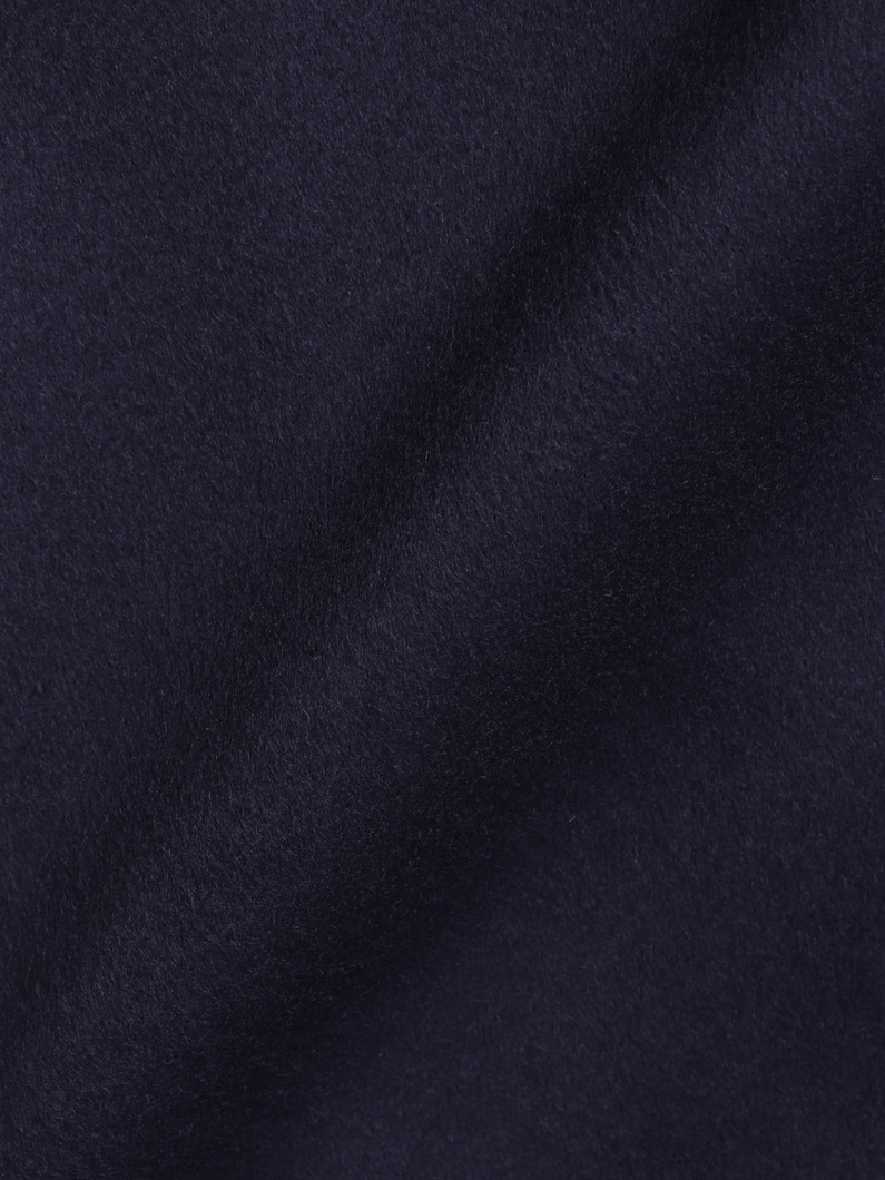 ウール フーディー ロングコート 詳細画像 navy 5