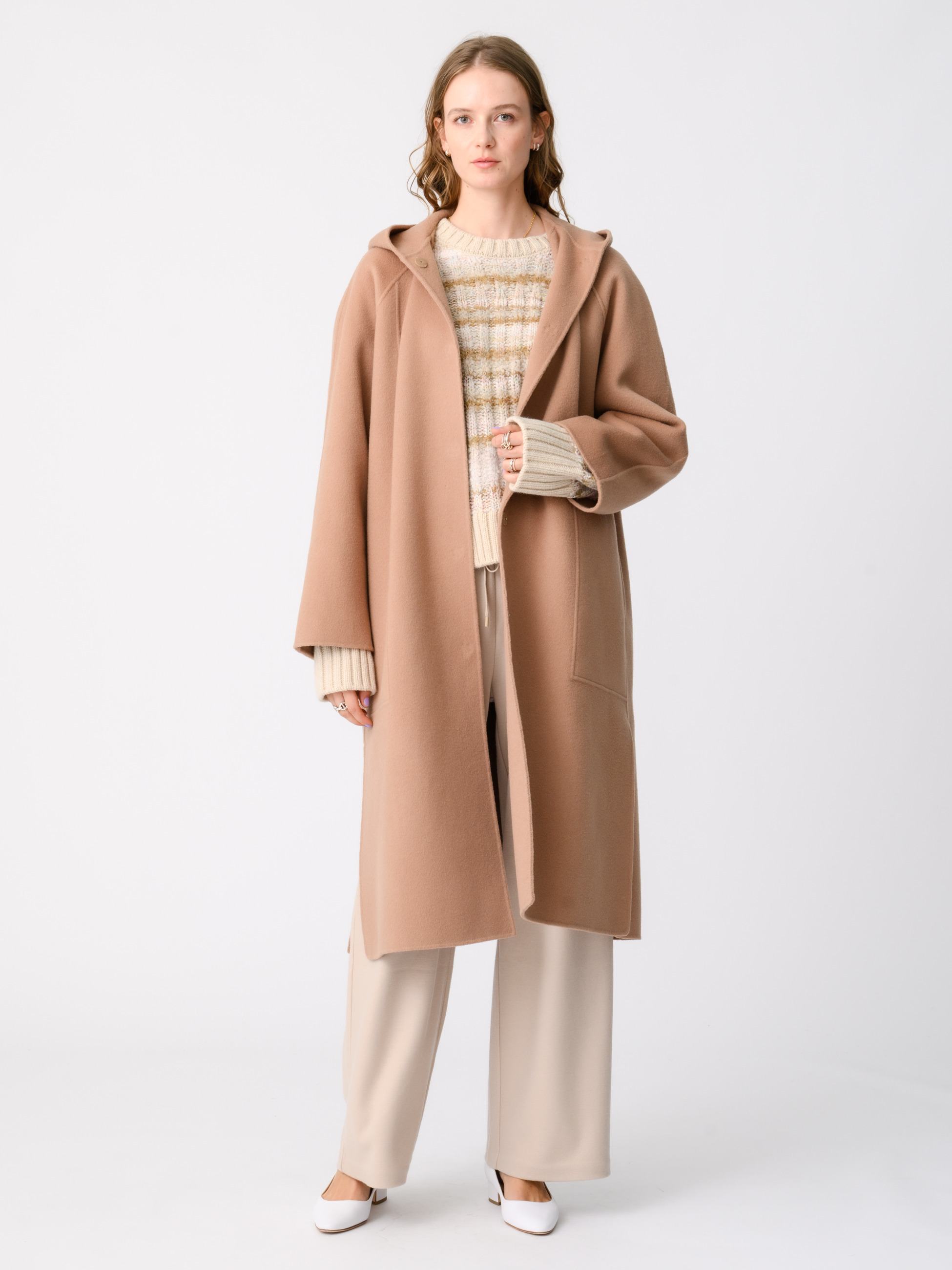 ウール フーディー ロングコート｜Ron Herman(ロンハーマン