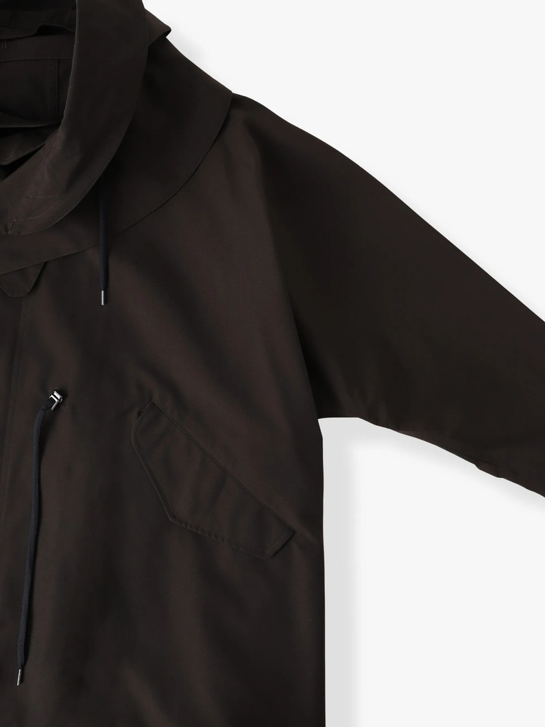 リサイクル シェルタフタ ショート モッズコート（VL-20-200） 詳細画像 brown 2