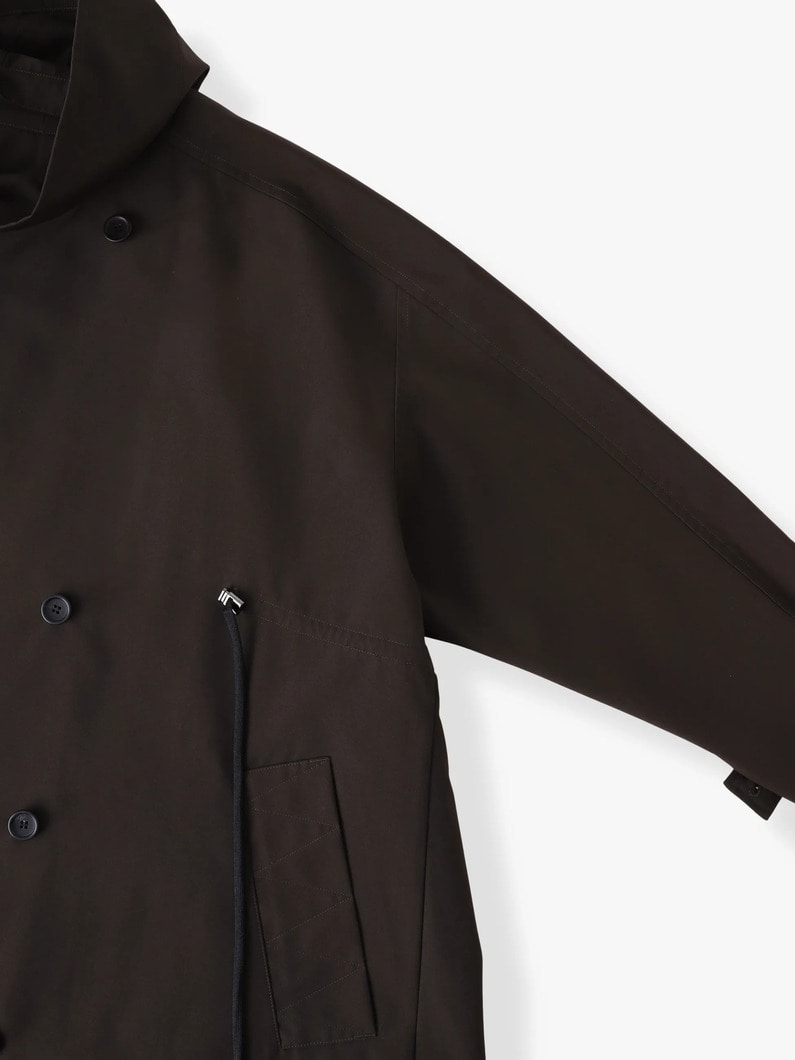 リサイクル シェルタフタ トレンチコート（VL-21-200） 詳細画像 brown 2