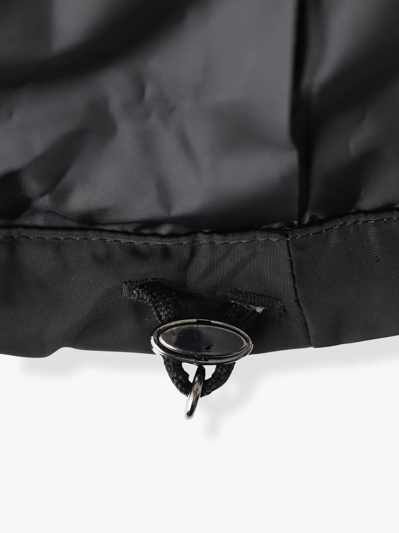 ハイカウントタフタ ドルマンスリーブ ダウンジャケット（VL-26-206） 詳細画像 black 4