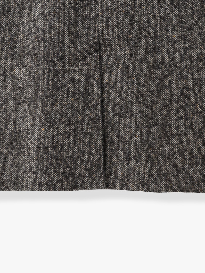 グローブ セット ツイードロングコート 詳細画像 gray 5