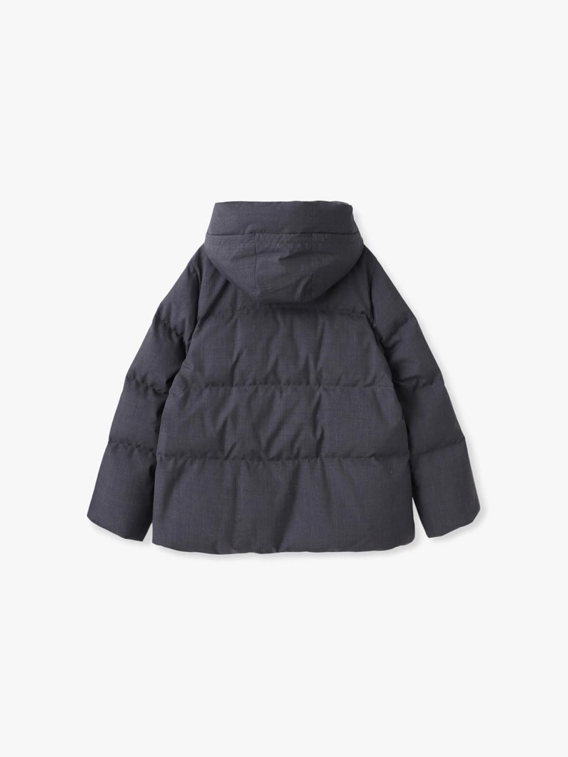 フォルムダウン フーディーコート（トップグレー） 詳細画像 top gray 1