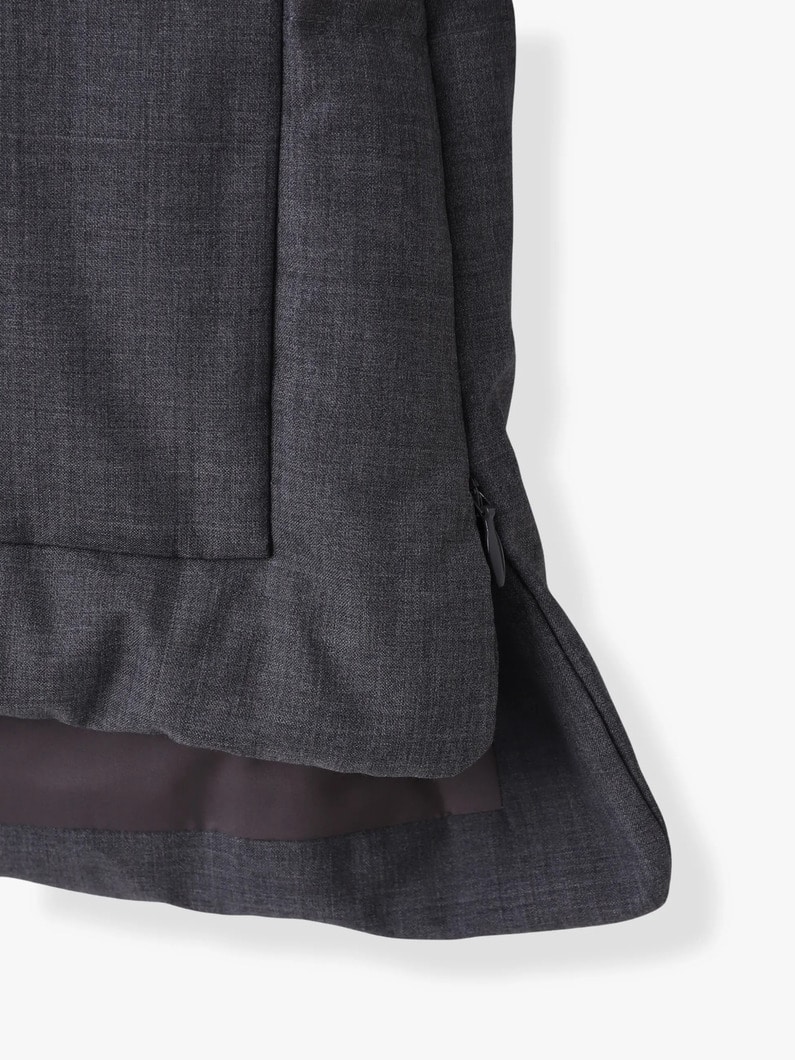 フォルムダウン フーディーコート（トップグレー） 詳細画像 top gray 3