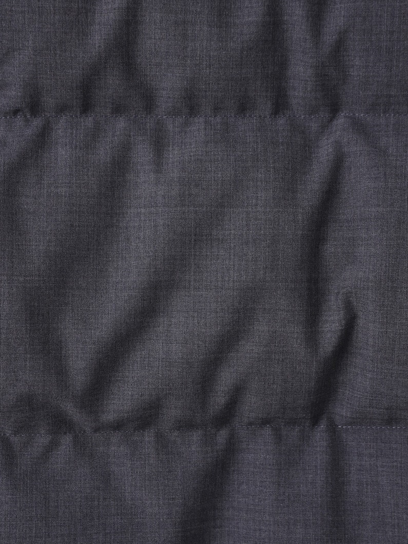 フォルムダウン フーディーコート（トップグレー） 詳細画像 top gray 4