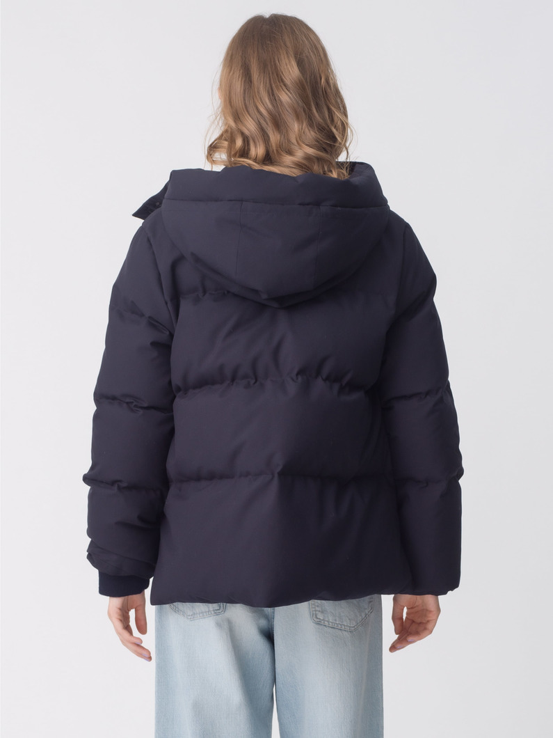 フォルムダウン フーディーコート（ネイビー） 詳細画像 navy 2