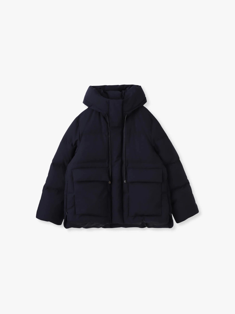 フォルムダウン フーディーコート（ネイビー） 詳細画像 navy 5