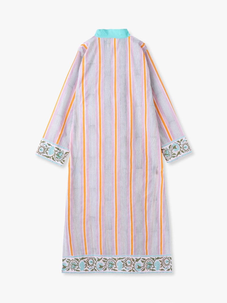 ミックスシーサイド ストライプ ドゥースドレス 詳細画像 light purple 1