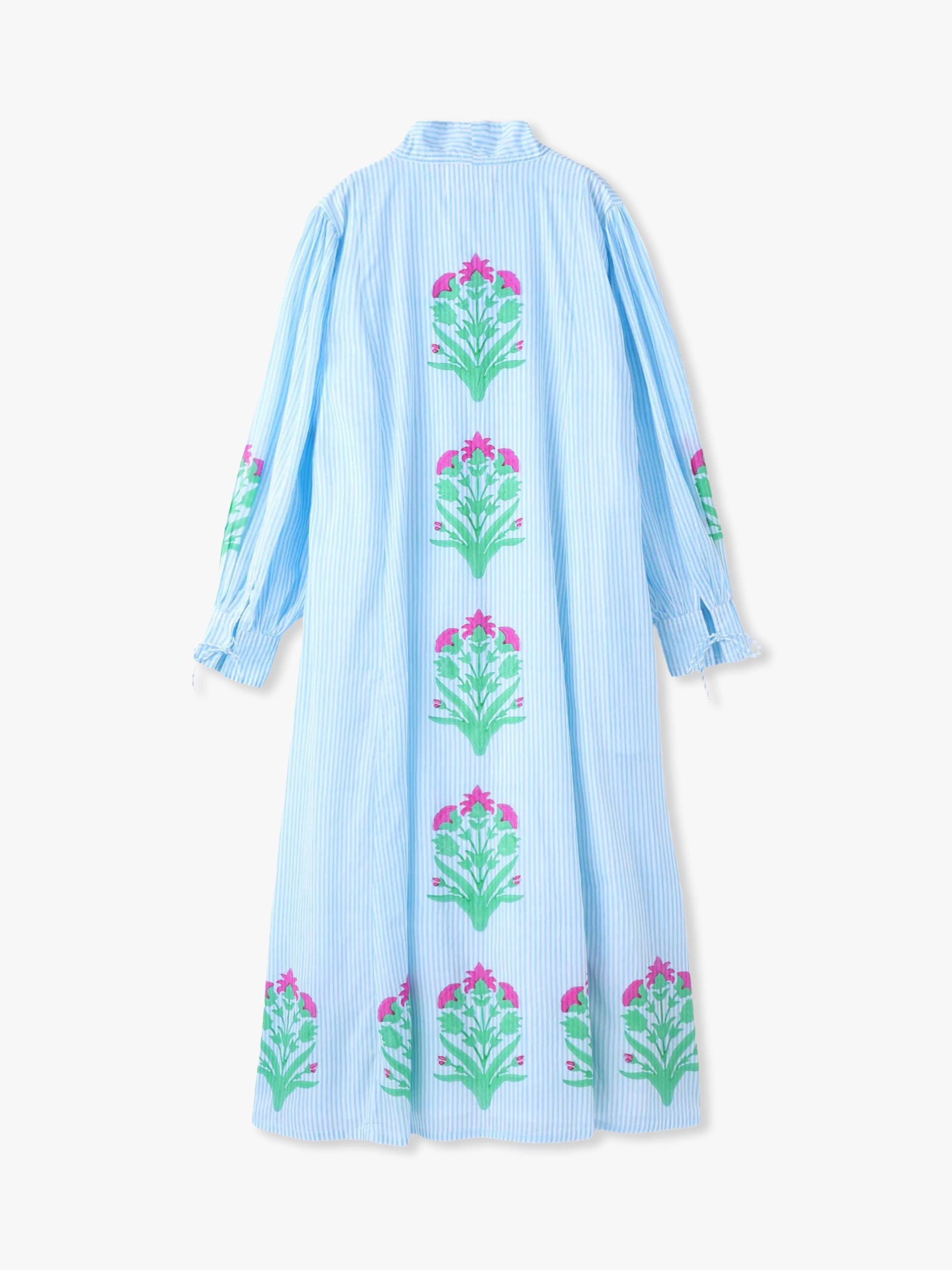 新品タグ付✨SZブロックプリント　ロンハーマン ワイキキ 別注　カフタンドレス ロンハーマン ワイキキ店OPENを記念したカフタンドレスとパンツ