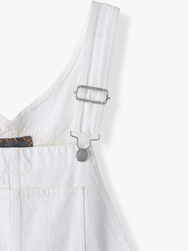 スノーカモ ジャンパースカート 詳細画像 white 2