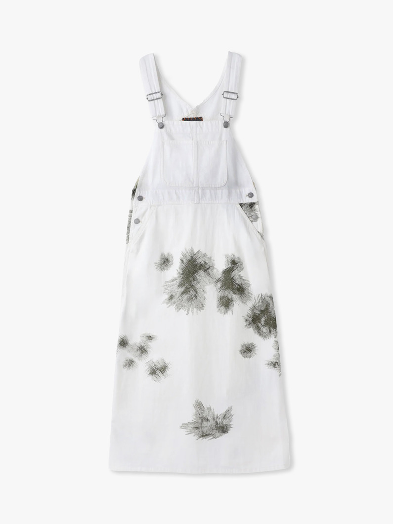 スノーカモ ジャンパースカート 詳細画像 white 4