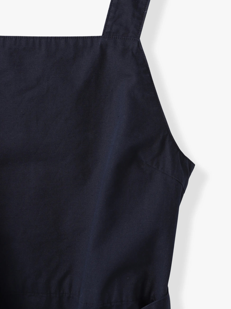 オーバーオール スカート（ネイビー/ベージュ） 詳細画像 navy 2