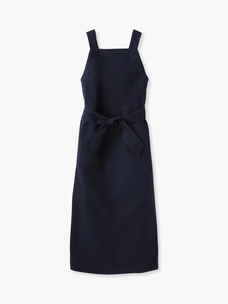 オーバーオール スカート（ネイビー/ベージュ） 詳細画像 navy 4