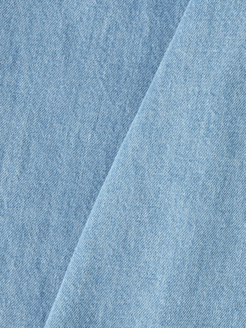 パッチワーク フリル デニムドレス 詳細画像 blue 3