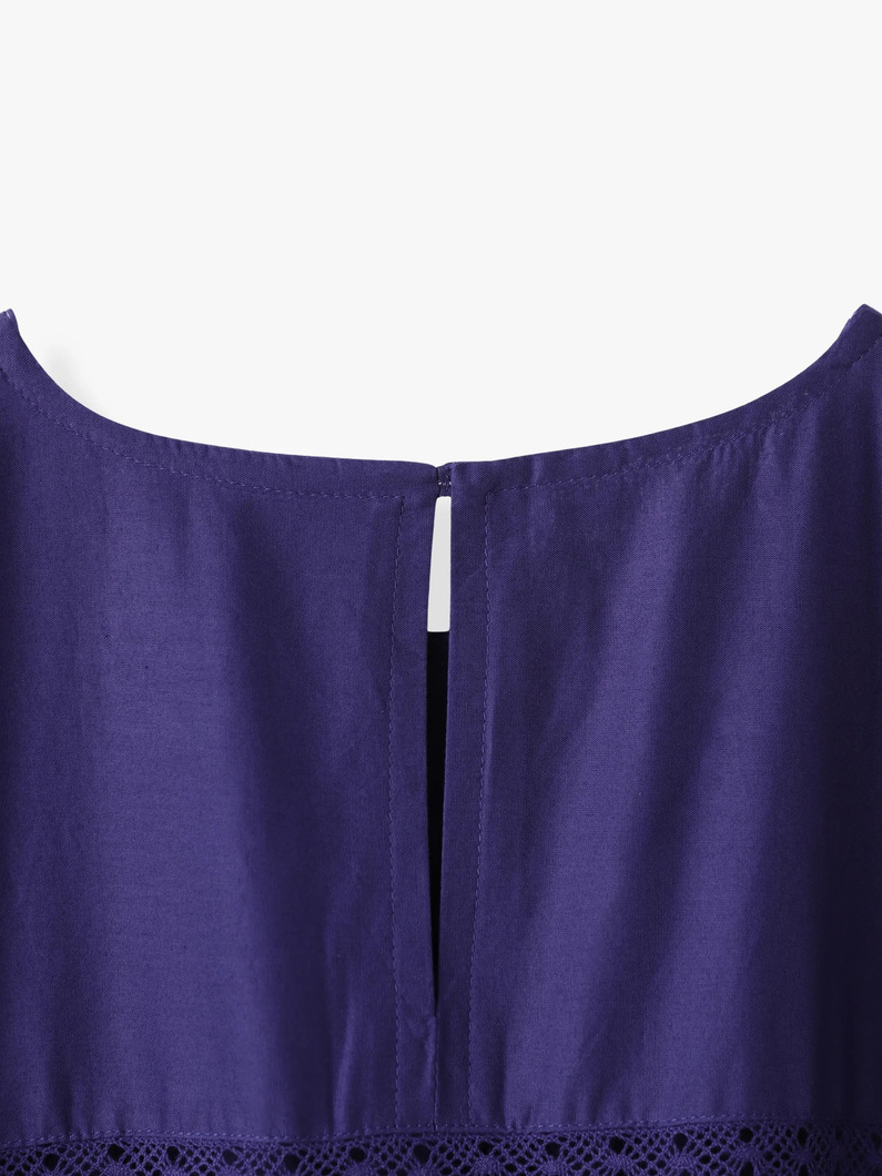 マイダ コットンローン ドレス（ネイビー） 詳細画像 navy 3