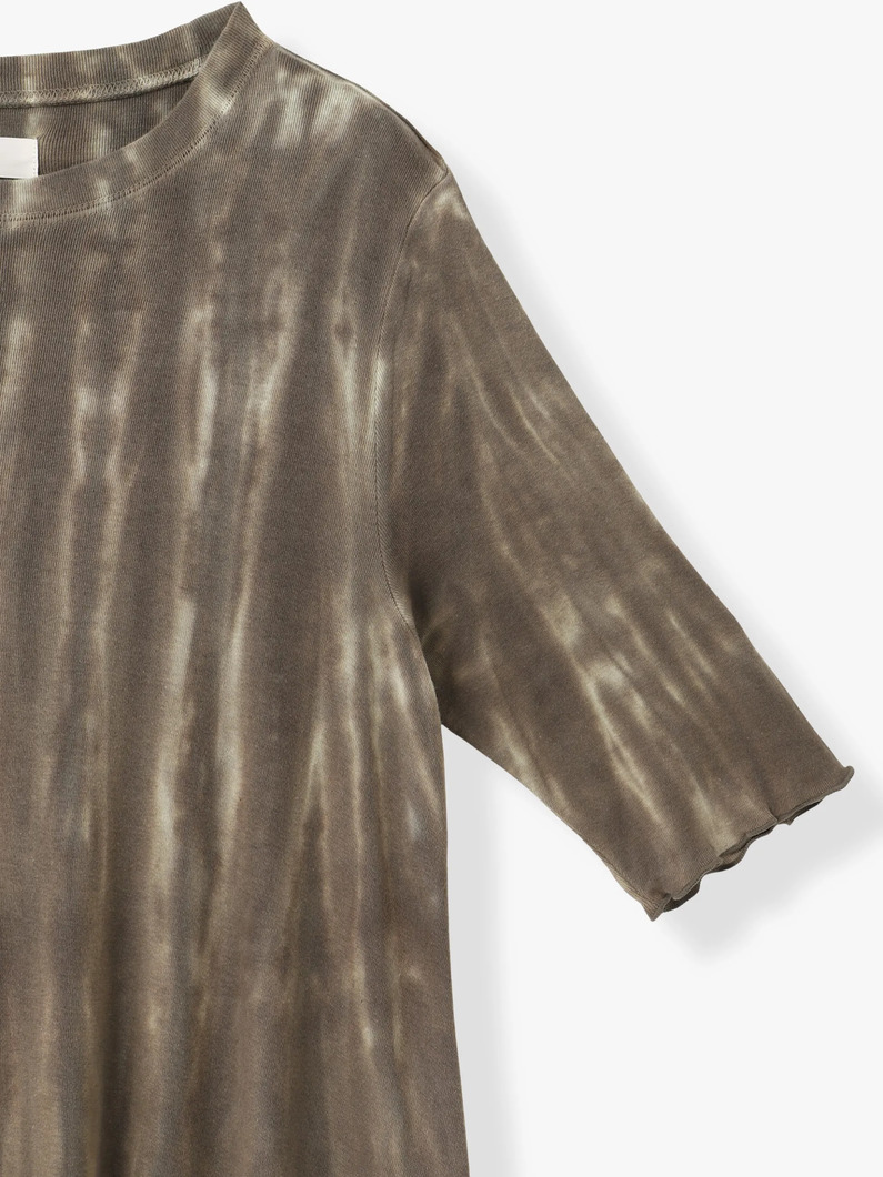 タイダイ カット ドレス 詳細画像 khaki 2