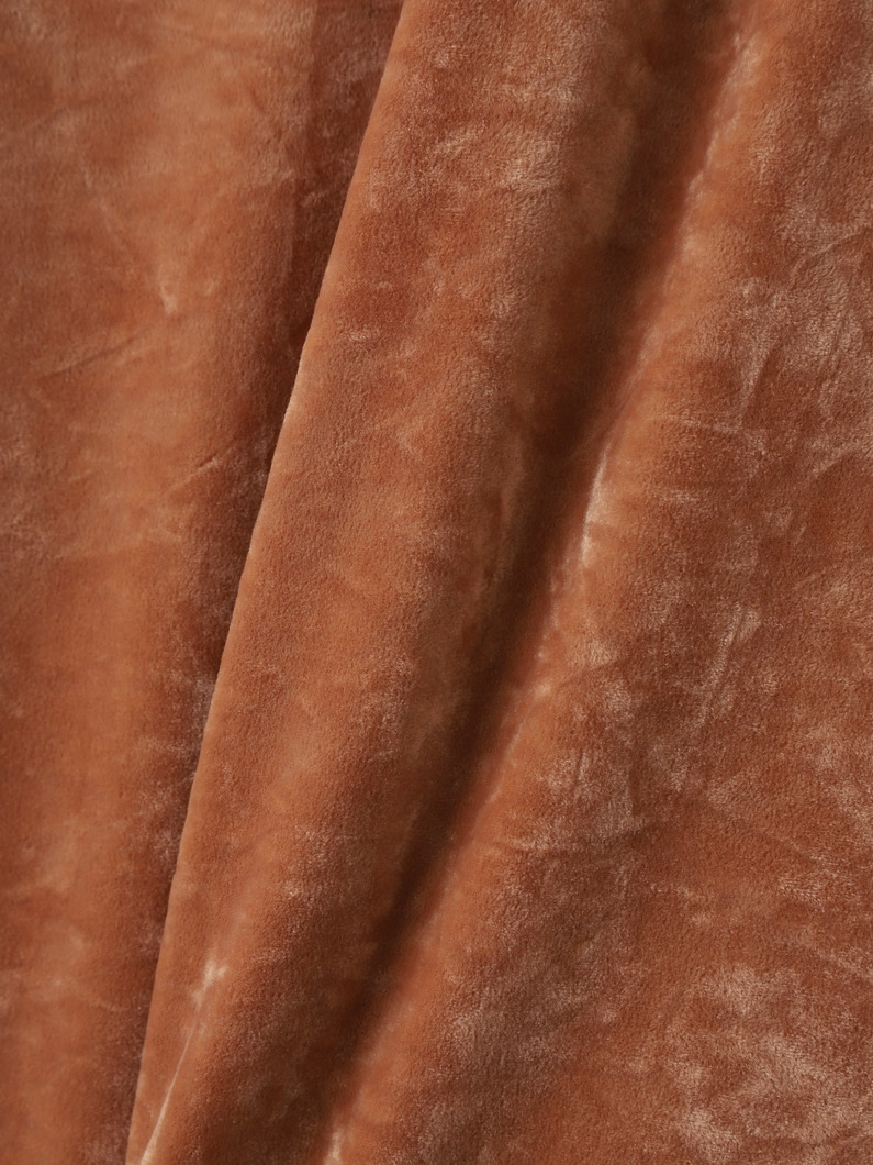 ベロア キャミソール ドレス（ブラウン/ライトグリーン） 詳細画像 light green 3