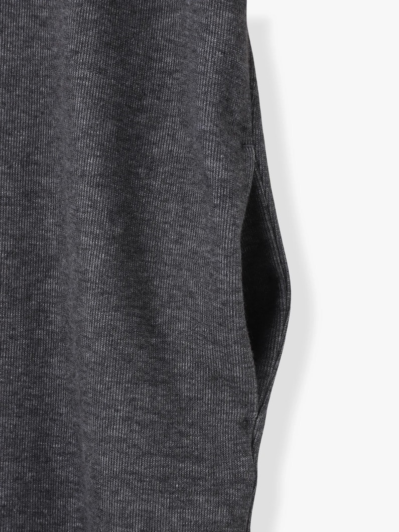 ヤクミックスコットン ロングスリーブドレス 詳細画像 light green 3