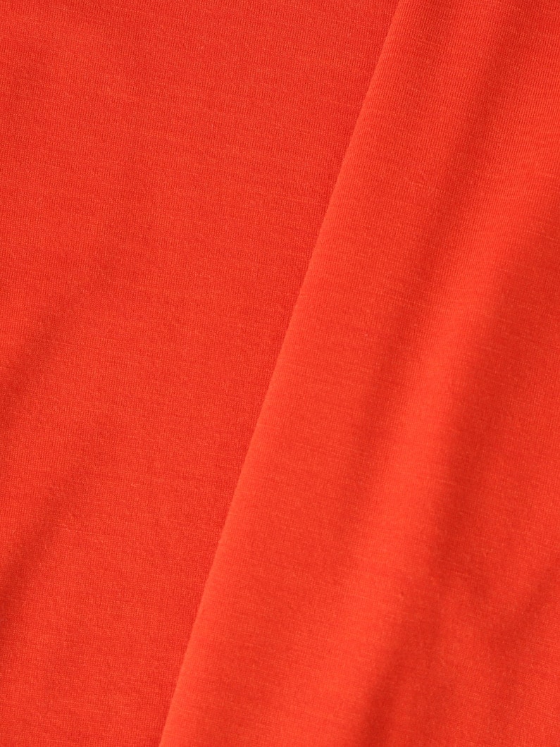 ウール フリル マキシドレス 詳細画像 red 4