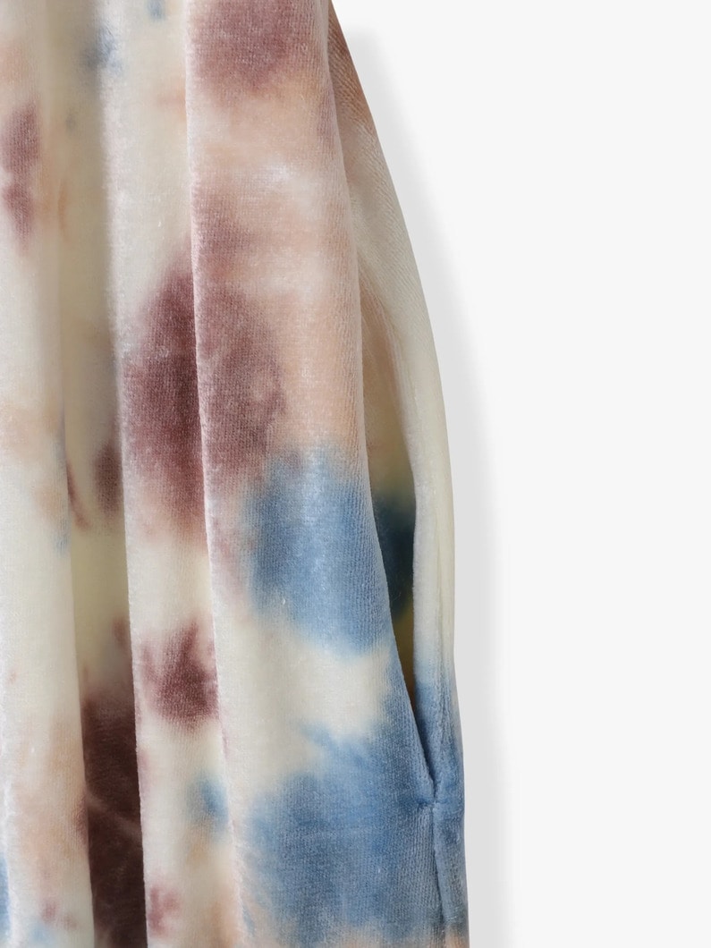 ベロア タイダイ ドレス 詳細画像 beige 3