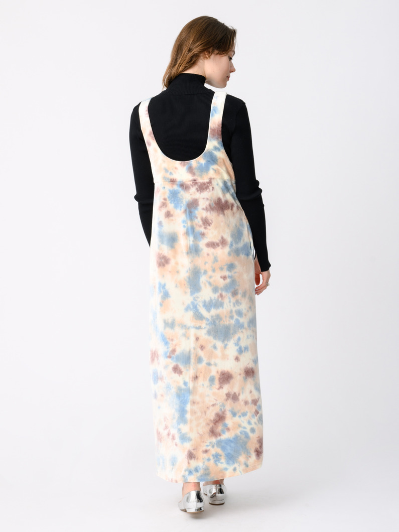 ベロア タイダイ ドレス 詳細画像 beige 3