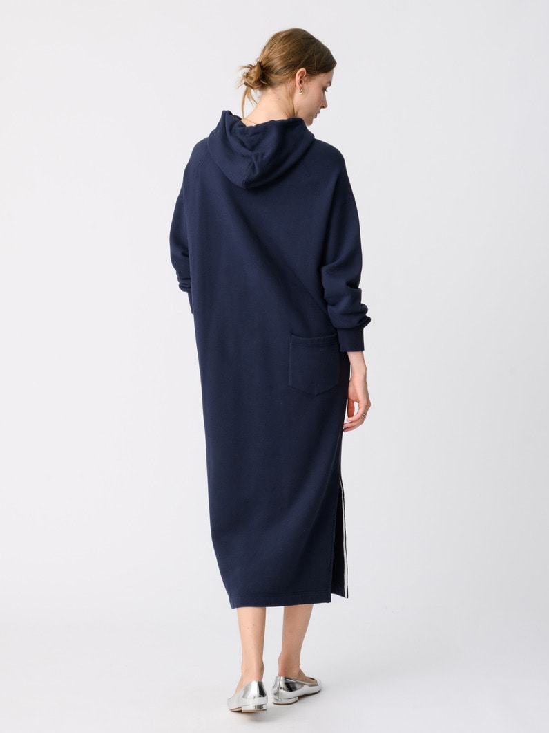 フーディー スウェット ドレス 詳細画像 navy 3