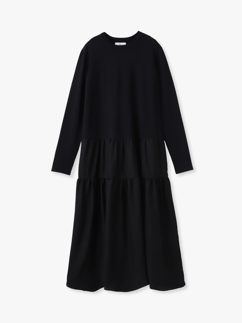コンビネーション ドレス 詳細画像 black